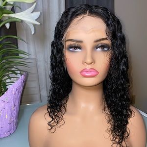 Brand New 14 inch- Deep Wave Lace Front Wig